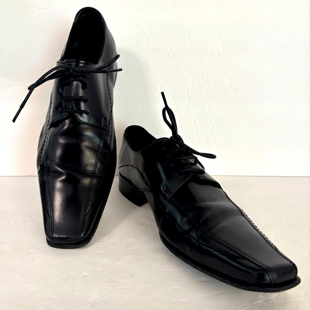 ALDO Black Square Toe Dress Shoes Size 7